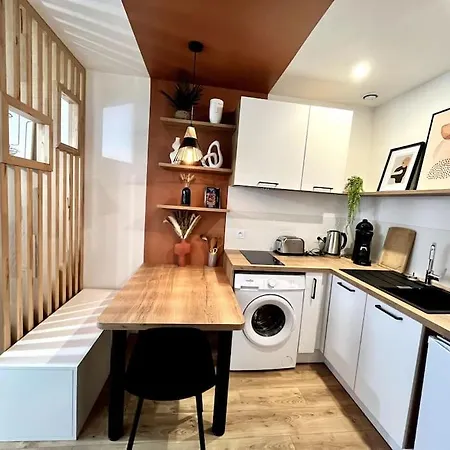 Zola 2Pers Tv Appartement Nantes Buitenkant foto